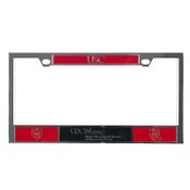 USC Trojans Chrome Shield Mann School of Pharmacy License Plate Frame